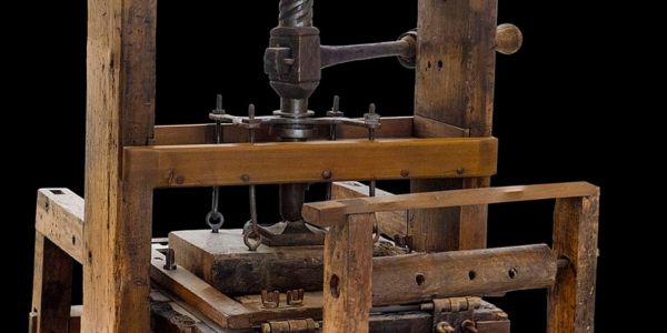 グーテンベルクの活版印刷