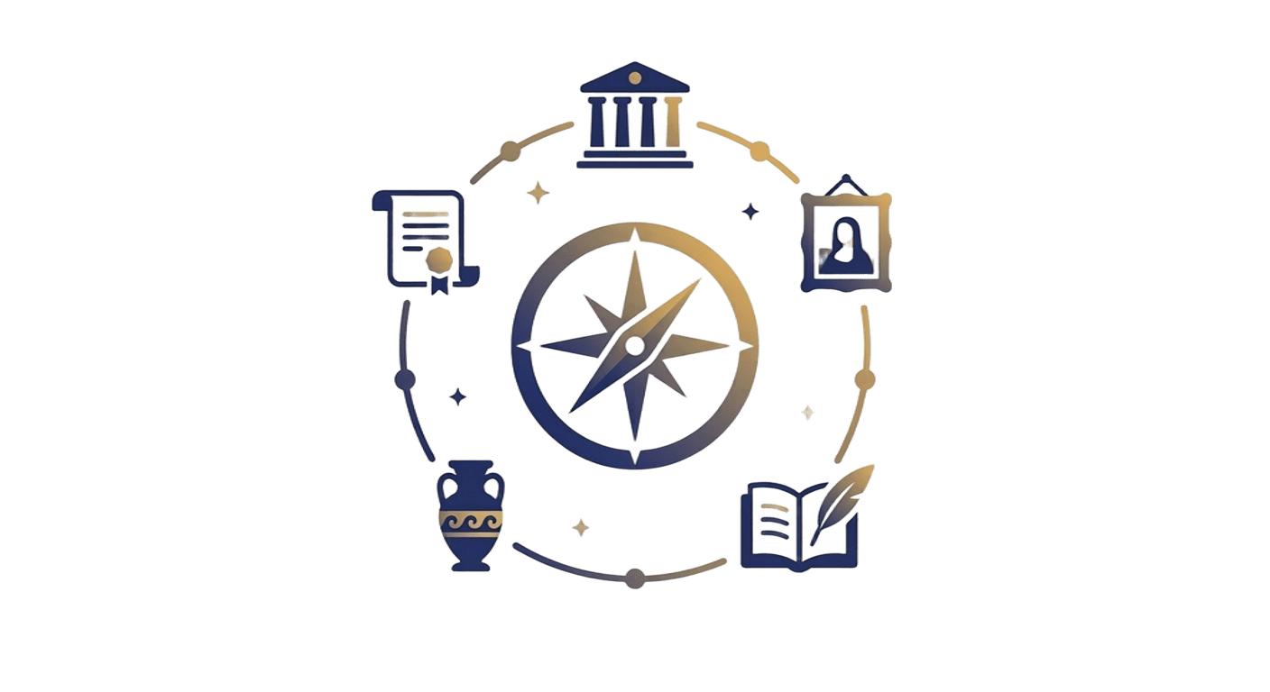 文化史学習のイラスト